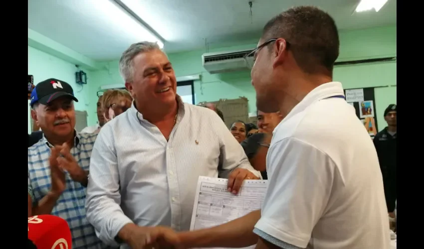 Foto ilustrativa de Tomás Velásquez, alcalde reelecto de La Chorrera. 