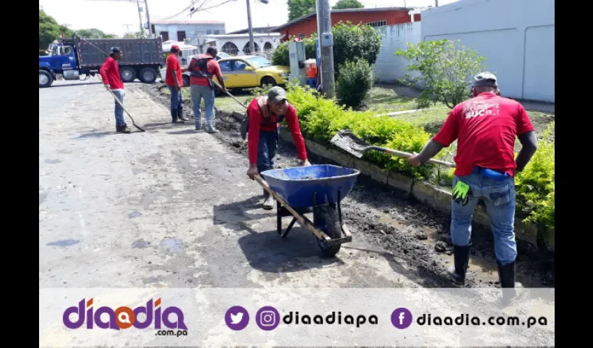 Un equipo grande trabajando en esta limpieza. Foto: Ceidy Iturralde