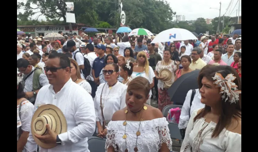 Foto ilustrativa del desfile. 