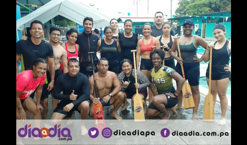 Los integrantes del equipo Panamá Dragón. Foto: Jesús Simmons