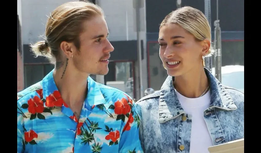 Justin Bieber y Hailey Baldwin.