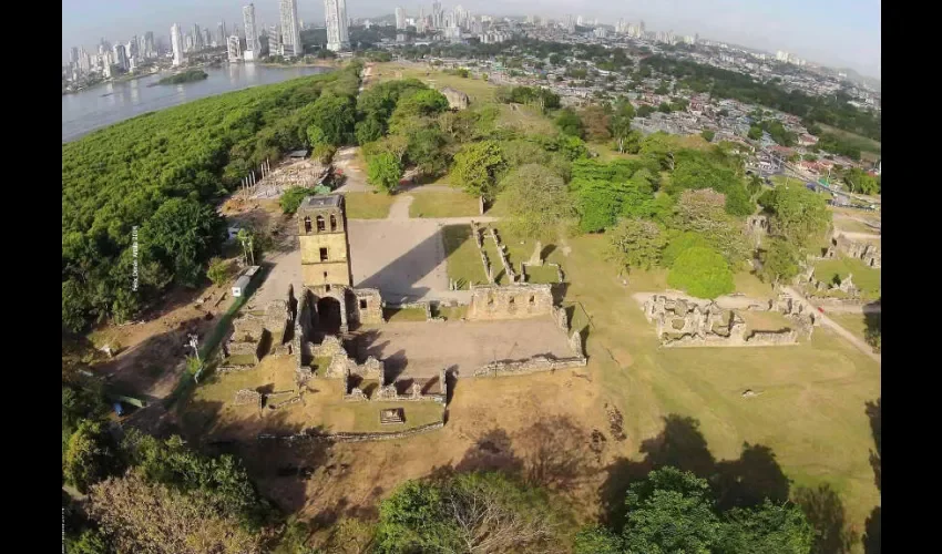 Foto ilustrativa de Panamá La Vieja. 