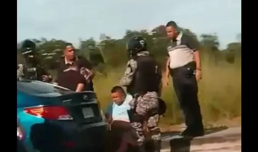 Foto ilustrativa de algunos de los detenidos. 