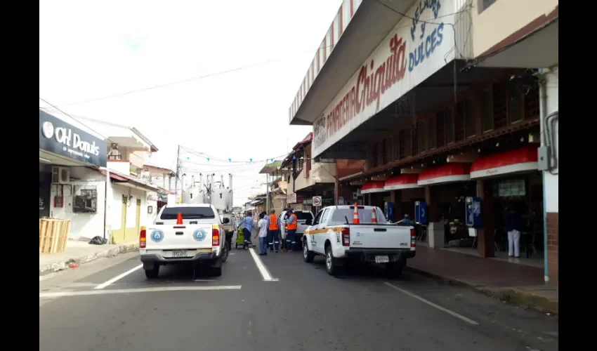 Foto ilustrativa  de las vías en Chitré. 