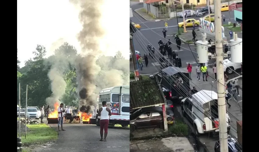 Foto ilustrativa de las manifestaciones. 