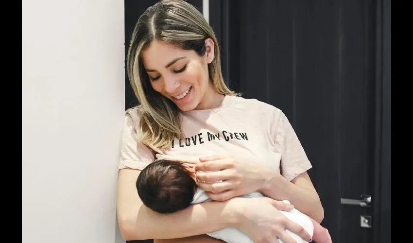 Zion, el nuevo miembro de la familia. Foto: Instagram