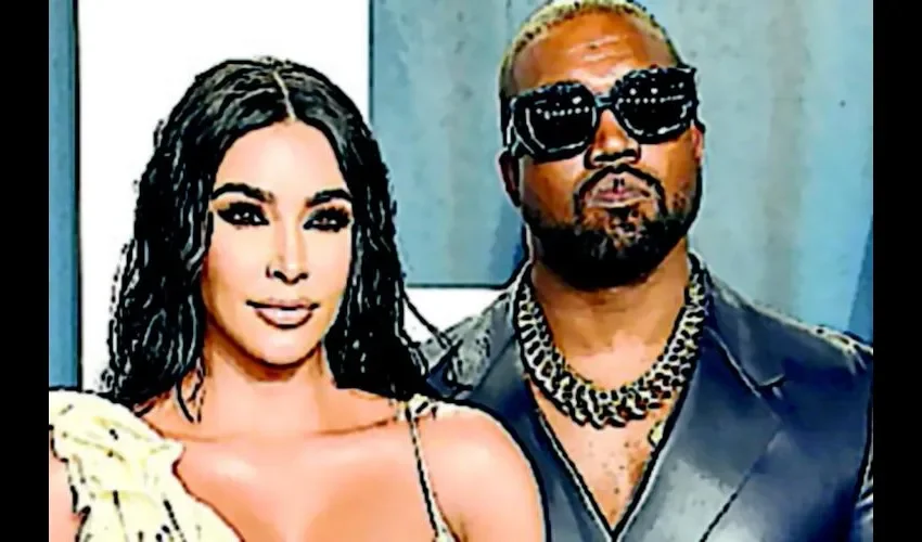 Kim y Kanye tienen más de 8 años juntos. Foto: Archivo