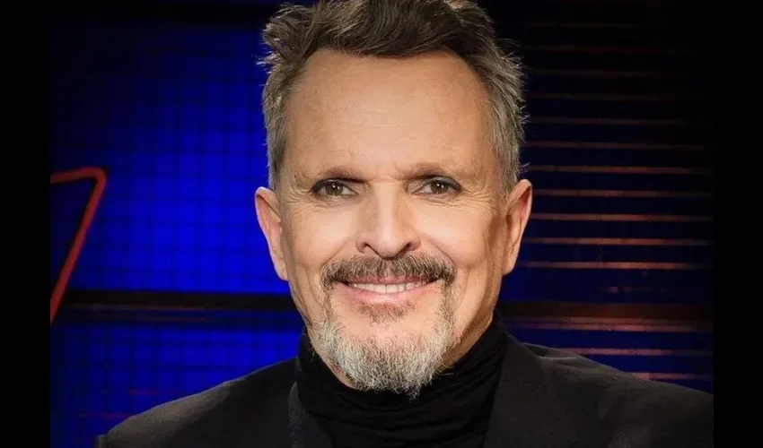 Miguel Bosé. Foto: @lavoztvazteca. 