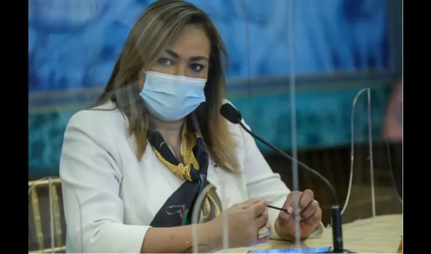 Ministra consejera, Eyra Ruiz.