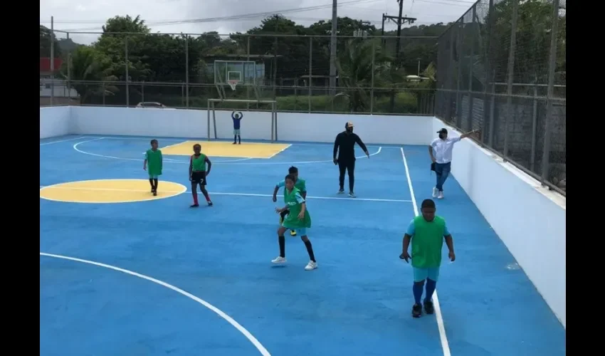 Foto ilustrativa de la cancha. 