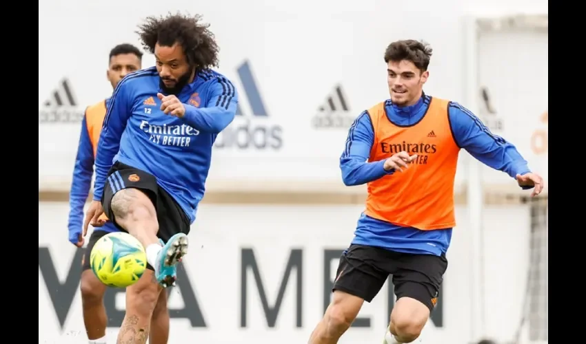 Foto ilustrativa de un entrenamiento del equipo. Cortesía: Real Madrid 