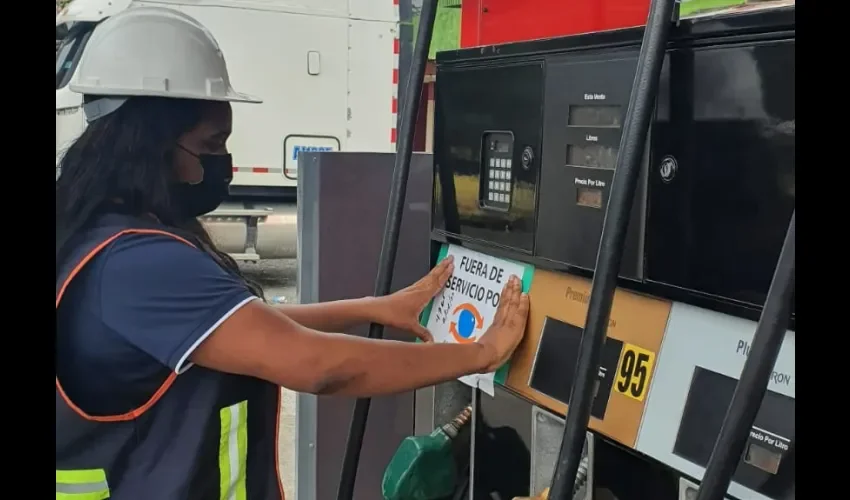 Foto ilustrativa de la gasolinera. 