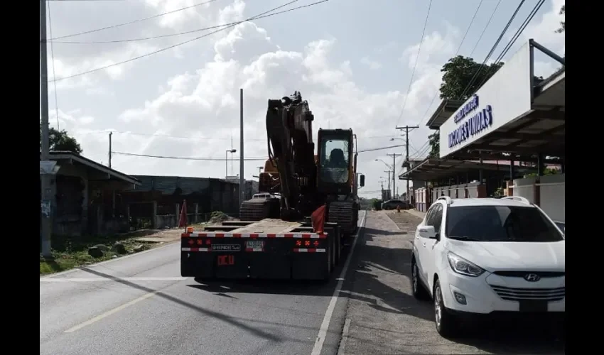 Foto ilustrativa del transporte. 