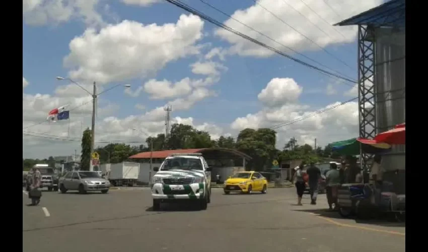 Frontera de Panamá y Costa Rica.