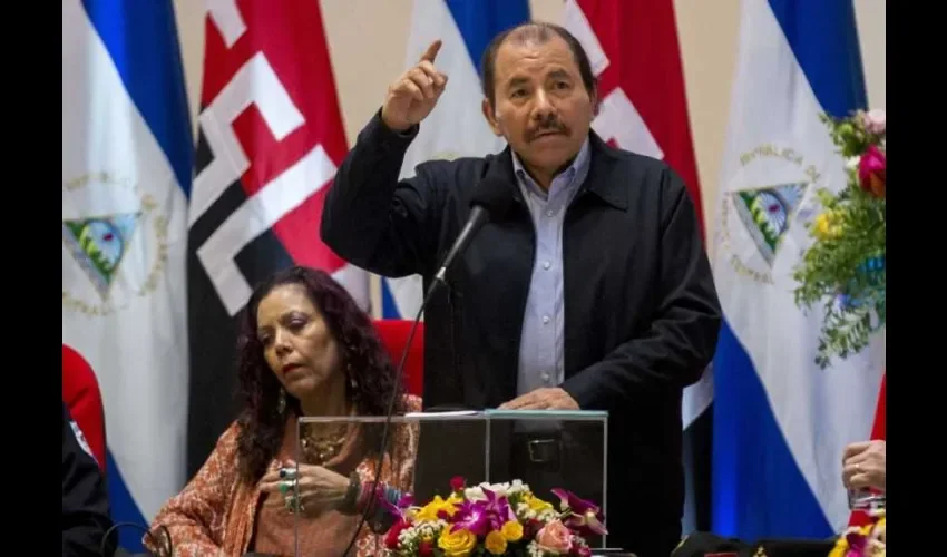 Daniel Ortega, presidente de Nicaragua. 