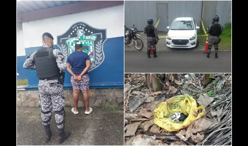 Fotos: Policía Nacional. 