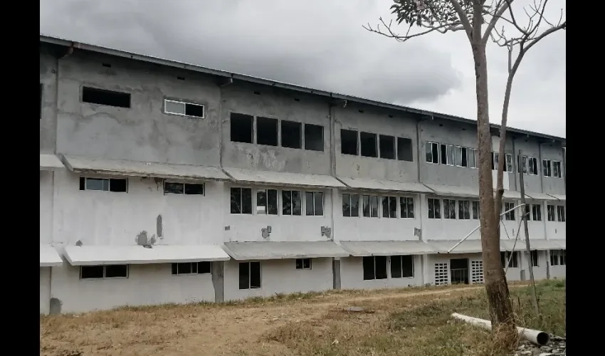 Avances del colegio en Los Pozos. 