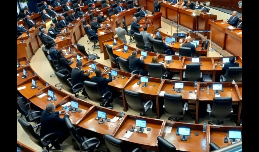 Diputados se fueron del pleno al momento del discurso de Cortizo Cohen.