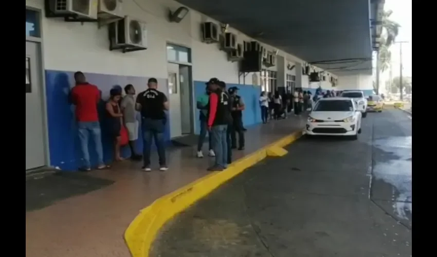 El área de urgencias en el hospital de Colón. 