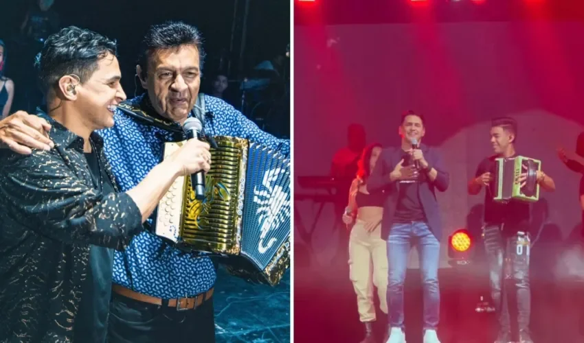 El cantante compartió historias con sus fanáticos.