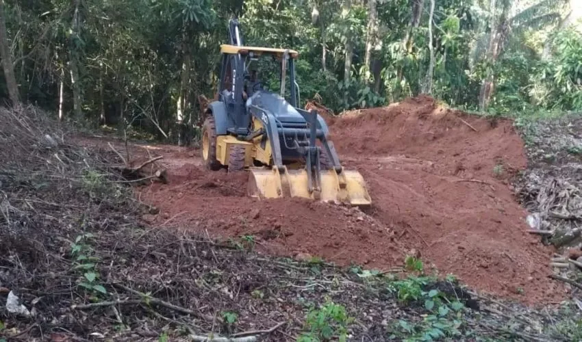 Remoción de la tierra. 