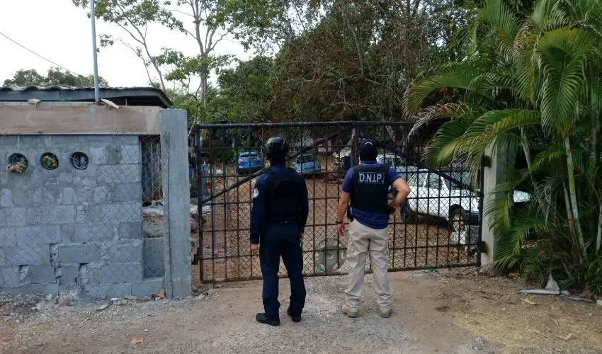 Policía Nacional durante sus intervenciones. 