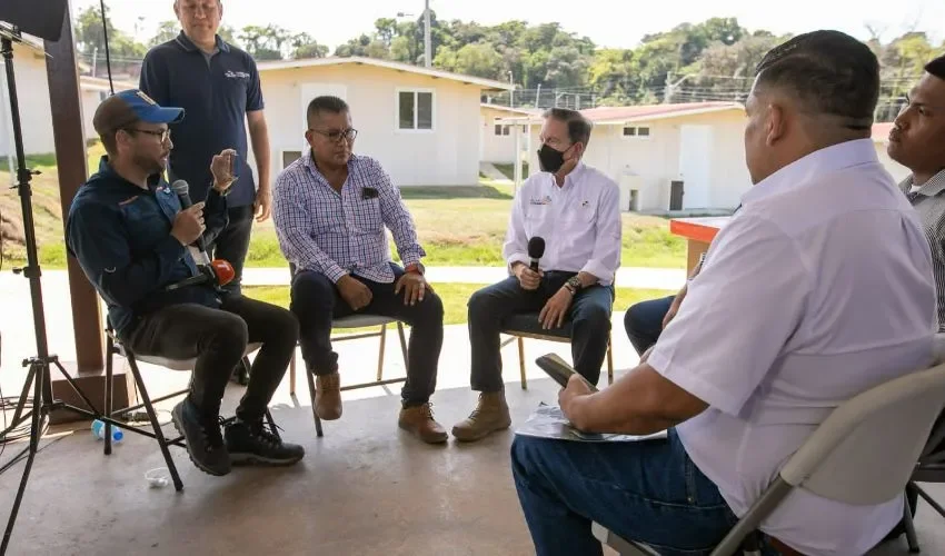 Reunión con el presidente Cortizo. 