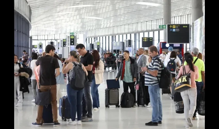 Los turistas aumentan cada año. 