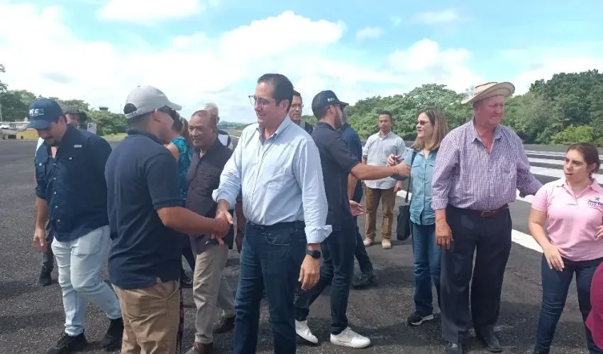 El expresidente se encuentra en Santiago. 