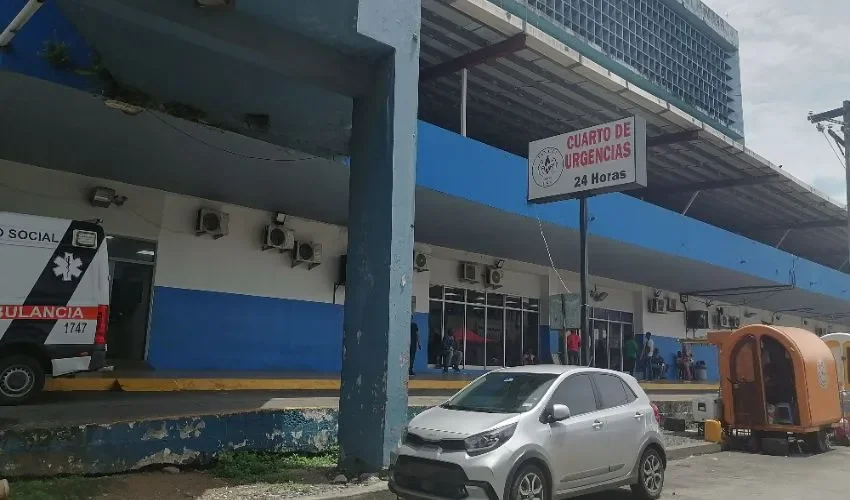 La persona fue trasladada al cuarto de urgencias en Colón. 