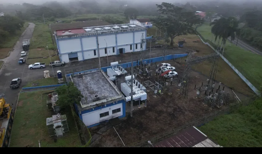 Vista de la Planta Potabilizadora de Chilibre Federico Guardia Conte. 