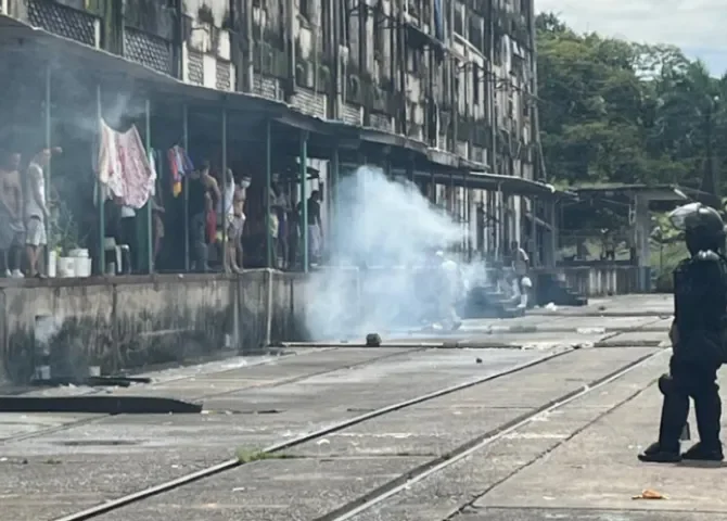  Foto: Cárcel Nueva Esperanza en Colón. 