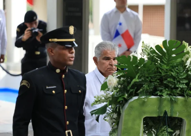  'El Canal es y seguirá siendo panameño', reiteró Mulino en el acto conmemorativo de la gesta del 9 de enero 